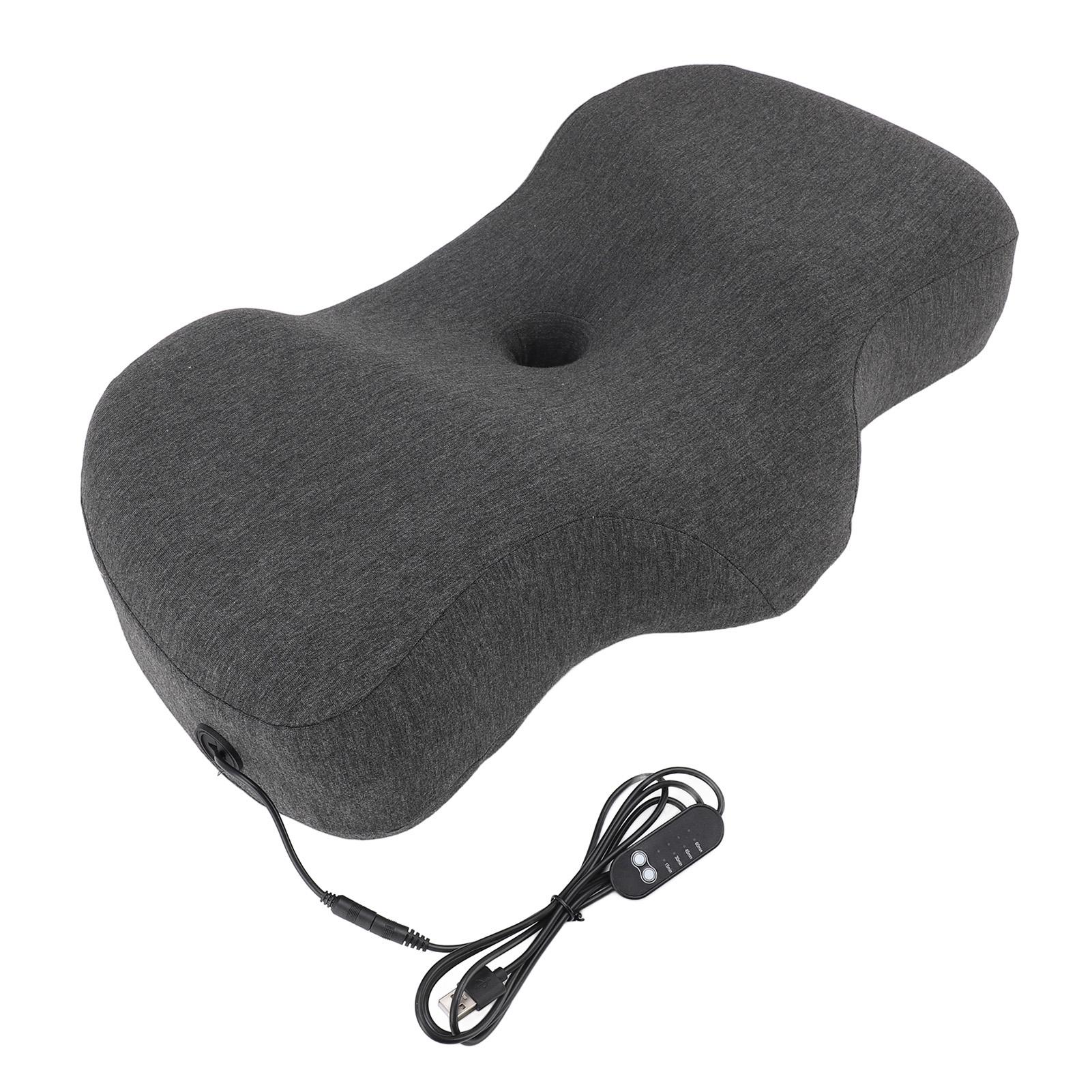 

Подушка для шеи с эффектом памяти, USB, регулируемая температура, эргономичная подушка для поддержки шеи для сна