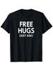 Free Hugs (Just Ask) Funny Kindness T-Shirt - Friendly Slogan Graphic Tee