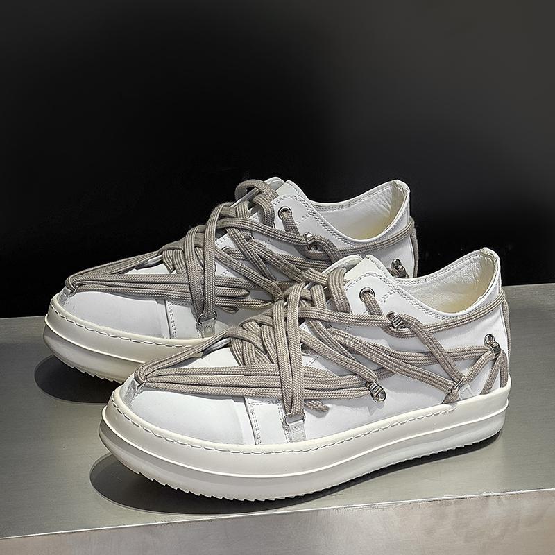 Personality Casual Shoes Suede Leather Sneakers Classic Men's Skateboard Footwear New Trendy Male Tenis Masculino Walking Shoes