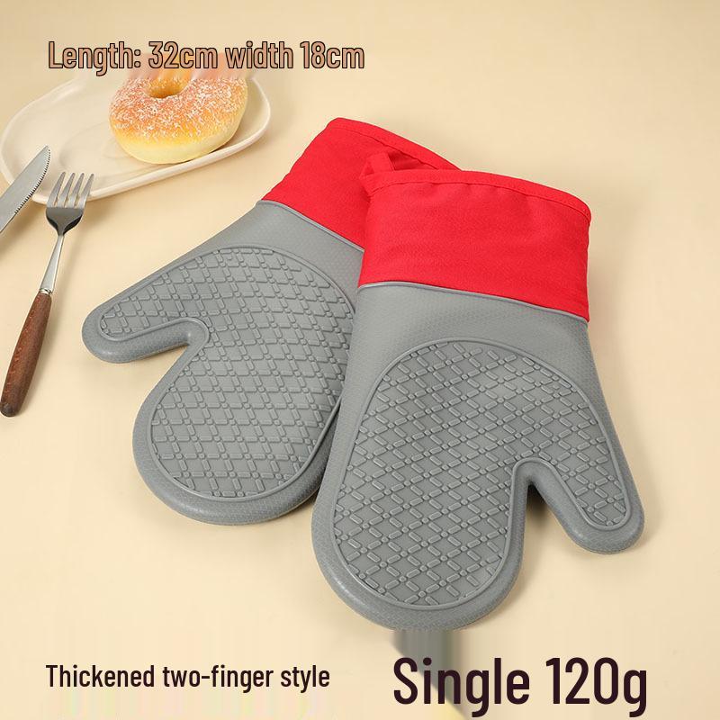 Silikon Hitzebeständige Rutschfeste Ofenhandschuhe