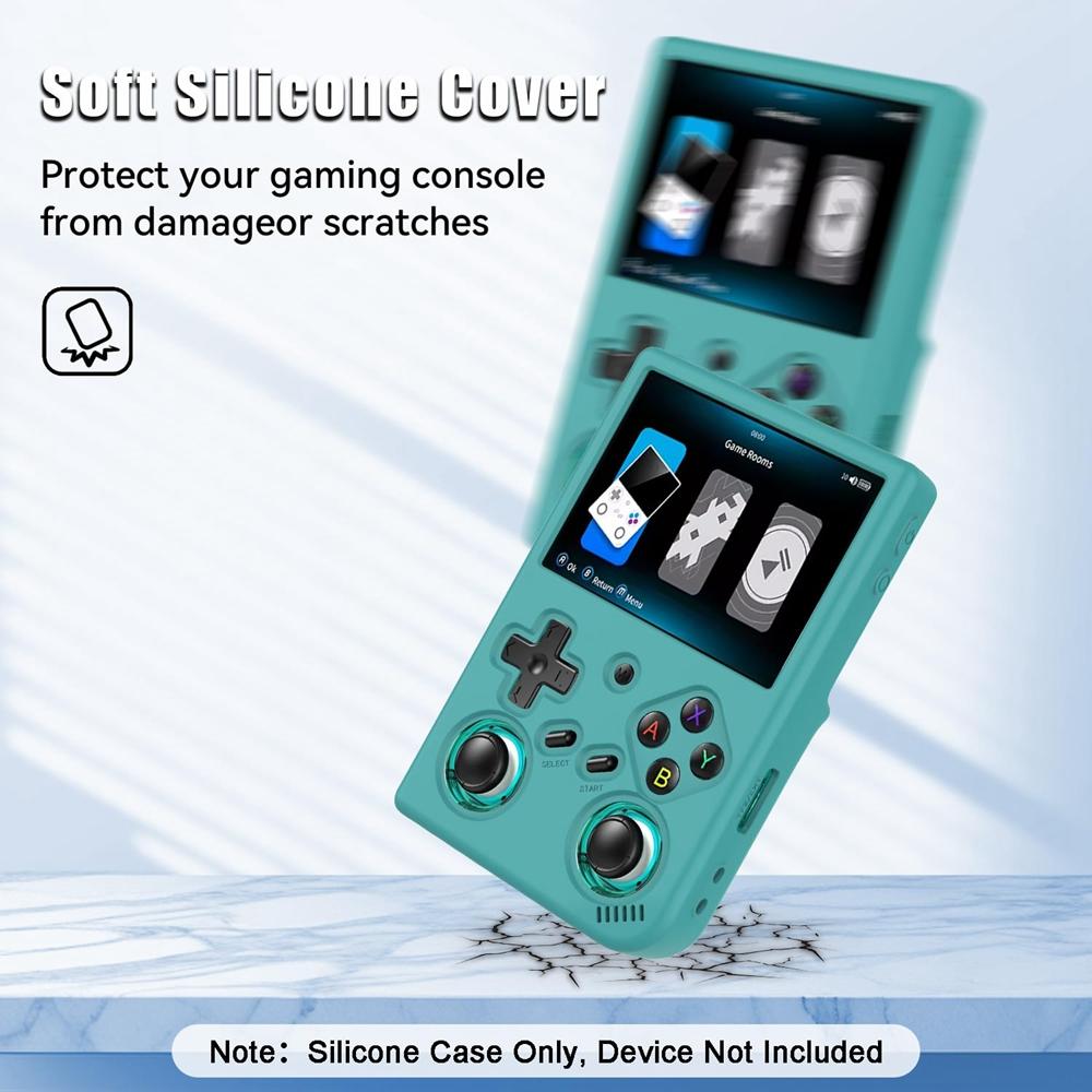 Soft Silicone Skin Cover for RG11XX Pro Handheld Game Console Protective Case with Lanyard Protector Accessories