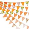 Fabric Triangle Flags Festive Garlands Party Decor