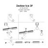 Reflektor Ice 4 Gu10 Biały Light Prestige Lp-732 4W Wh Set