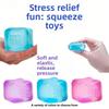 Schylling Needoh Nice Cube Sensorisches Fidget-Spielzeug zur Stressbewältigung, Quetschwürfel gegen Angstzustände, Entspannungs- und Achtsamkeitsspielzeug