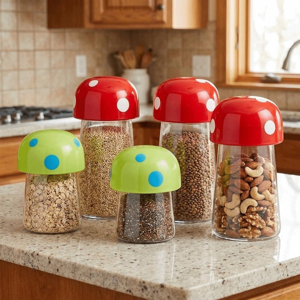 Plastic Grain Storage Jar Sealed Dried Fruit Storage Box Pantry Organizers Candy Snack Box Pantry