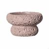 Modern Cement Candle Holder, Meteorite Design, Scented Container, Romantic Decor