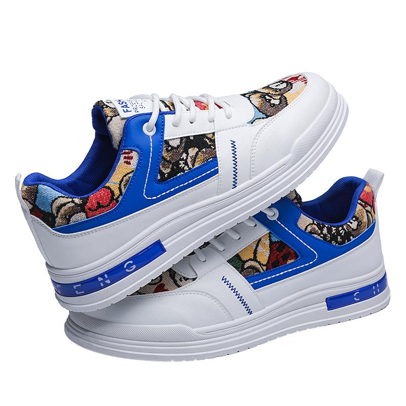 

Fashion Yellow Men s Fashion Shoes for Men New Skateboard Shoes Platform Casual Sneakers Trend Design Mesh Men Shoes Tenis Masculino 39