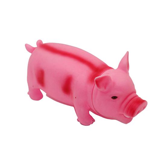 Schreiendes Schwein Quietschespielzeug mit realistischem Geräusch Weiches TPR Stressabbau Fidget für Kinder Erwachsene Niedliches tierförmiges Dekompressions-Gadget