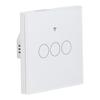 For Tuya Zigbee Light Switch 3‑Gang EU Remote Control Touch Switch 100‑240V 50HZ 60HZ