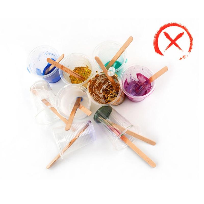 3pcs Round Bar Silicone Stir Sticks Stirring Rods Silicone Epoxy for Resin EpoxyMaking DIY Crafts for Facial Mask Mixing