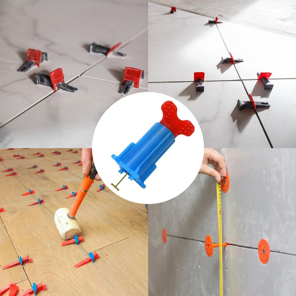 20/40 Pcs Tile Leveling System Reusable Floor Leveler Self Leveling Compound Fixing Flat Ceramic Wall Construction Tool