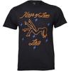 Kings Of Leon T Shirt Stripper Live Band Logo Black New