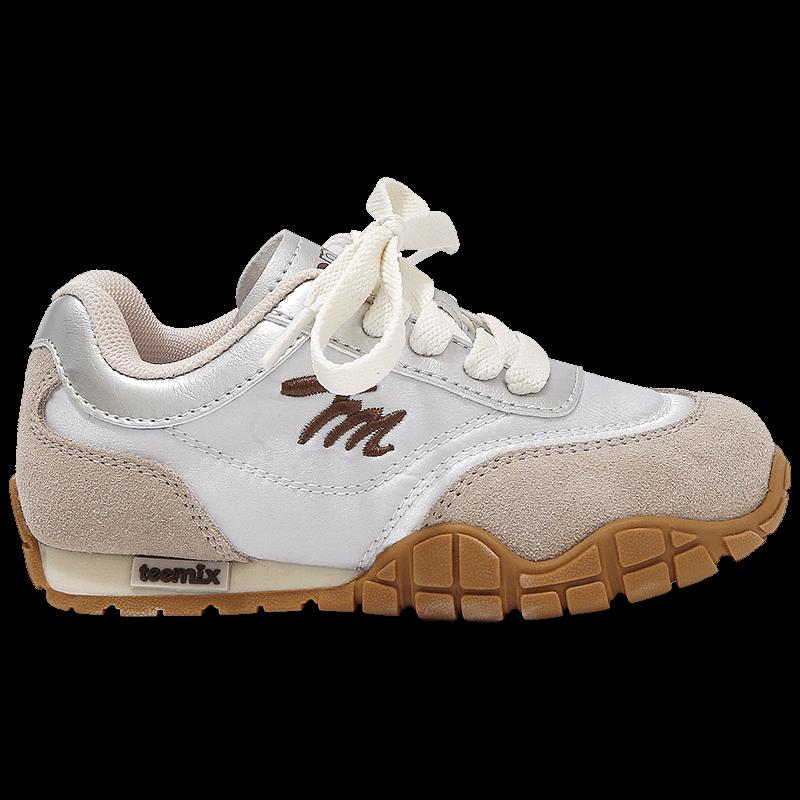TEENMIX Kids' Argan Style Hook-and-Loop Running Shoes