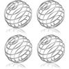 Pack of 4 protein powder mixing balls, suitable for home use, blenders, and sports shaker cups.