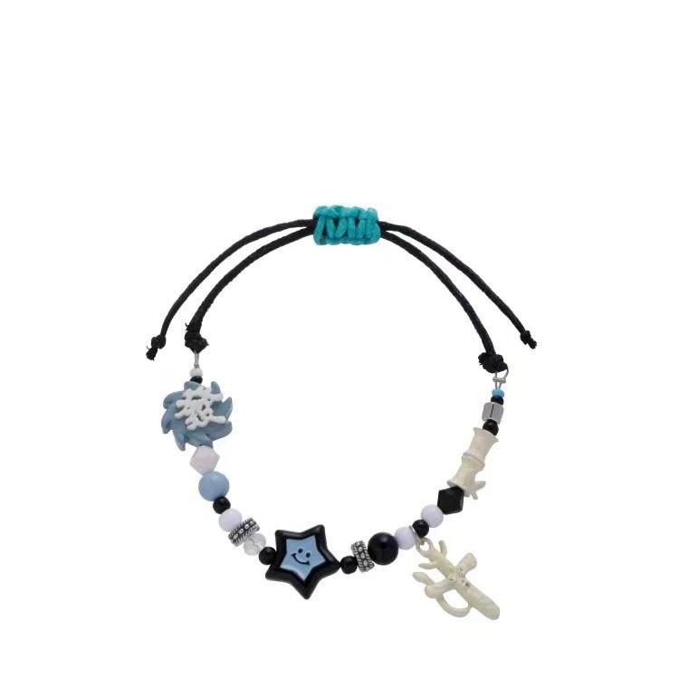 Star Lucky Unisex Bracelet Geometric Design Highend Alloy Jewelry Handcrafted