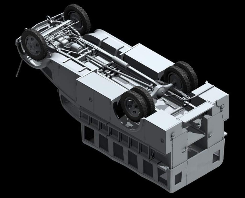 ICM scale German Opel Fire Engine Plastic Model Kit 35403 1/35 2.5-32KzS8