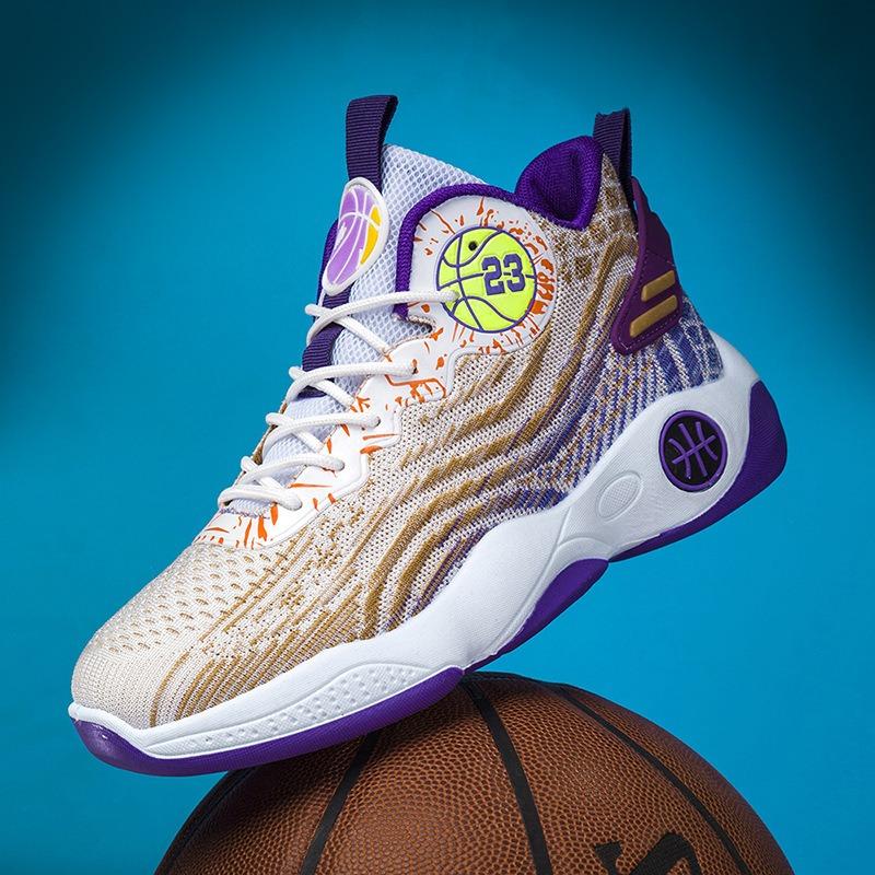 Men's Shoes Men's Autumn and Winter Single Shoes Youth Basketball Shoes Sports Casual Children