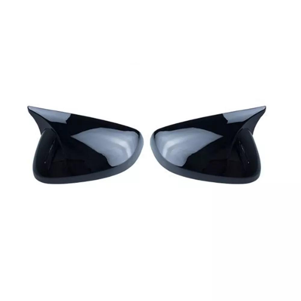 For Chevrolet Trax 2024 2025 Car Sticker Rearview Side Mirror Cover Wing Cap Exterior Door Rear View Case Trim Carbon Fiber Look