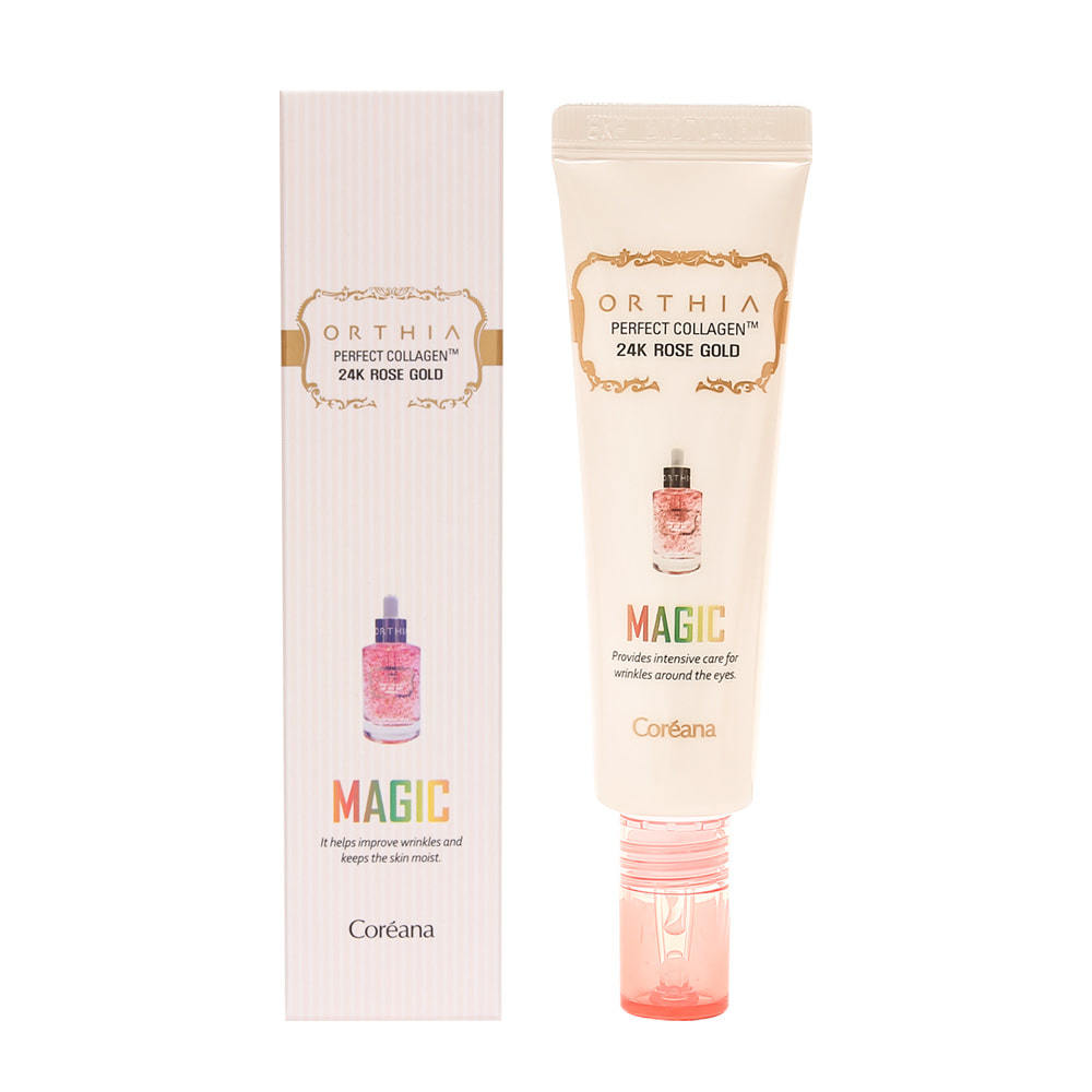 

COREANA Orthia Perfect Collagen 24K Розовое Золото Магия 30 мл / Антивозрастной, Увлажняющий, Корейская Косметика, K-beauty