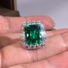 High-End Temperament Geometric Ring, Simulated Luxury Wind Ring, Atmospheric Design Noble Ring