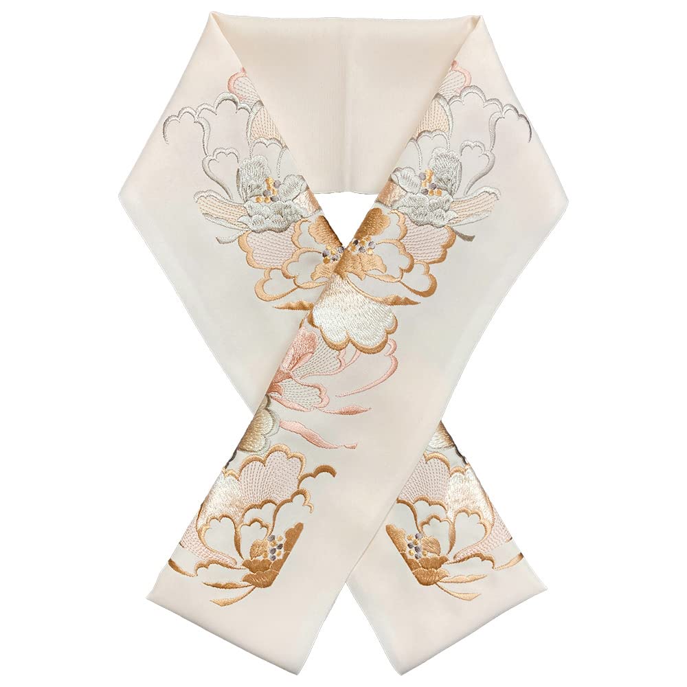 

[Kyoto Kimono Yuzen] Half-collar, Japanese clothing, kimono, coming-of-age ceremony, furisode, graduation ceremony, hakama, nagajuban, Silhouette,