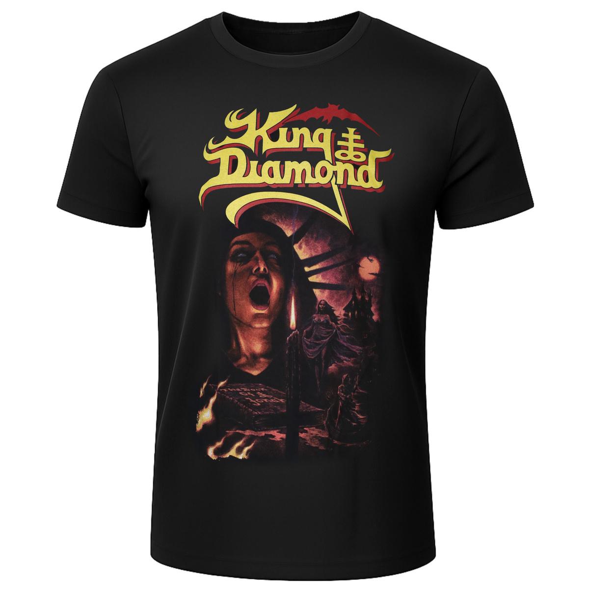 

Rare Summer King Diamond Graphic Cotton Tshirt Unisex Summer Short Sleeve Fashion Brand Tee Luxury Casual Vintage Tees 4XL