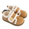 New winter cotton shoes, velvet non-slip and warm Birkenstock retro shoes ins trendy breadboard shoes