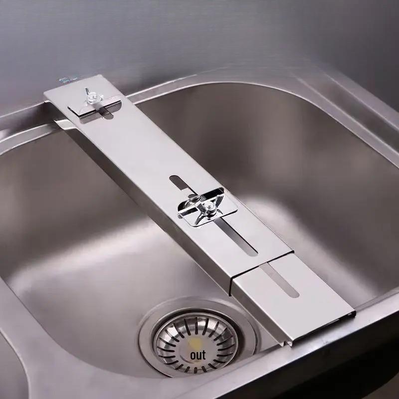 Adjustable Portable Sharpening Stone Holder for Kitchen Sink