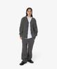 Thisisneverthat Hairy Knit Cardigan Charcoal