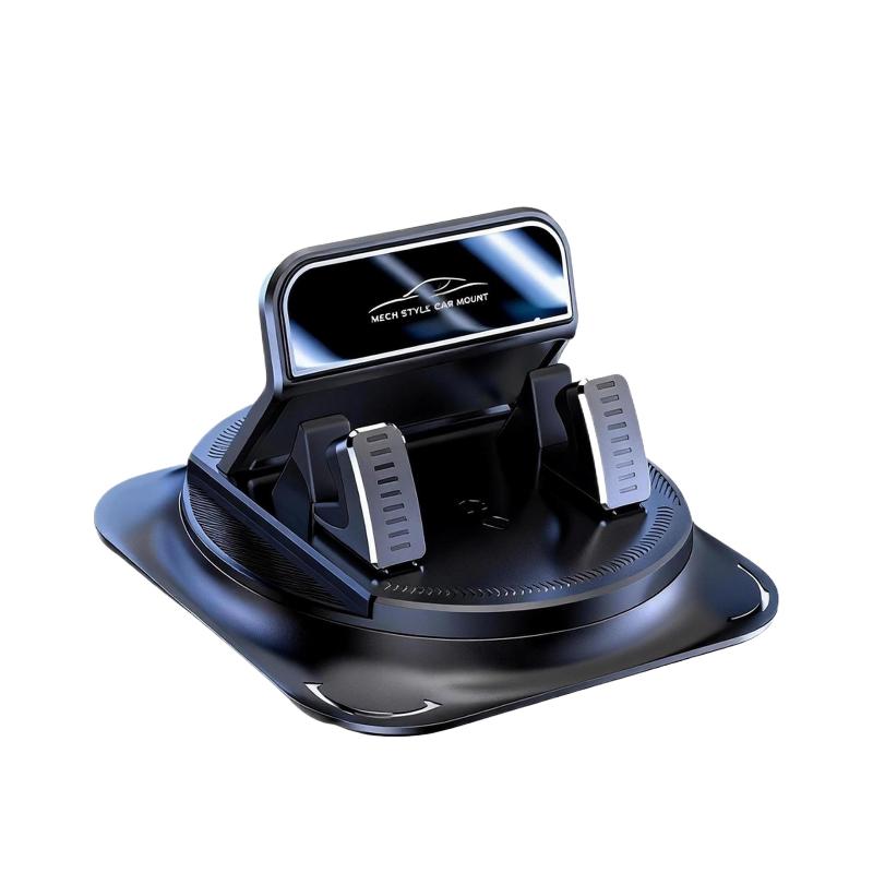 360° Draaibare Telefoonhouder voor Auto Dashboard, Antislip Siliconen Basis Auto-Klembare Mobiele Telefoonhouder