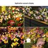 LED Solar Butterfly Garden Light - Colorful Flower Decoration Lamp