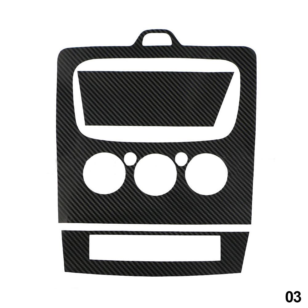 Autocolant Protector Consola Auto din Fibra de Carbon pentru Ford Focus 2 MK2 2009 - 2012 Accesorii Auto