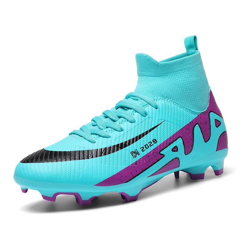 Assassin 15 Children's High Top Football Shoes Men's Youth Adult Long Shattered Nails Training Sneakers