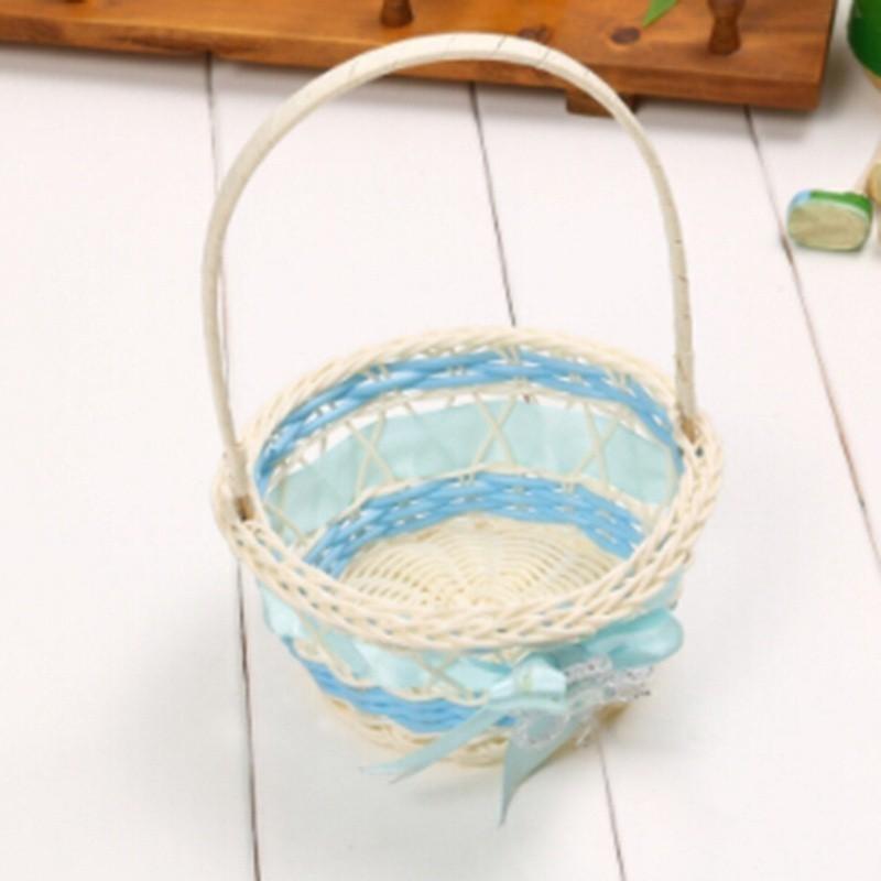 Geflecht Rattan Aufbewahrungskorb Kiste Picknickkorb Obst Blumenkörbe Haus Aufbewahrung Organisation