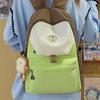 Schoolbag new contrasting color high school student schoolbag manufacturer wholesale junior high school student backpack large capacity versatile