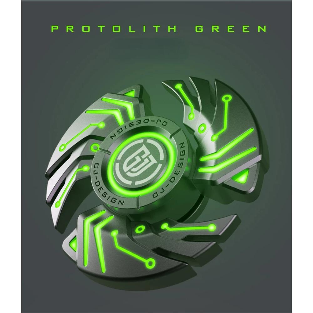 Alloy Metal Fidget Spinner Luminous Spinning Tip Top Antistresse Relieve Stress Reducing Toys Stress Reducing Toys Anxiety Kids