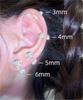 Trend Unisex Women Men Round Ball Crystal Zircon Studs Earrings Fashion Shiny Cartilage Piercing Jewelry Wholesale