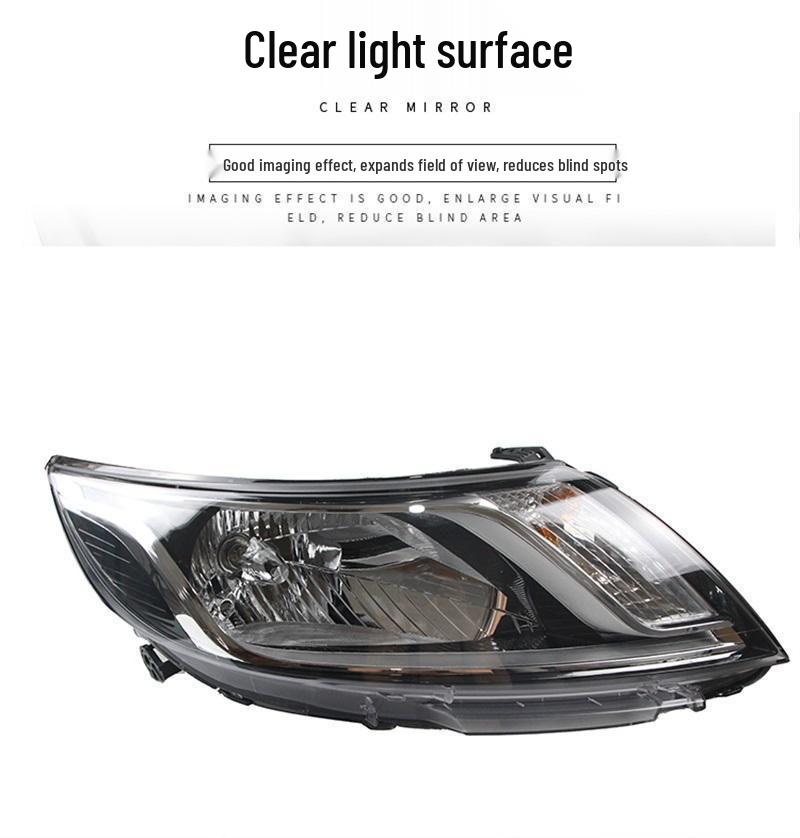 Fits Kia K2 Headlight Assembly (2011-2014 Models) with Front & Rear Bumpers, Headlights, and Taillights.