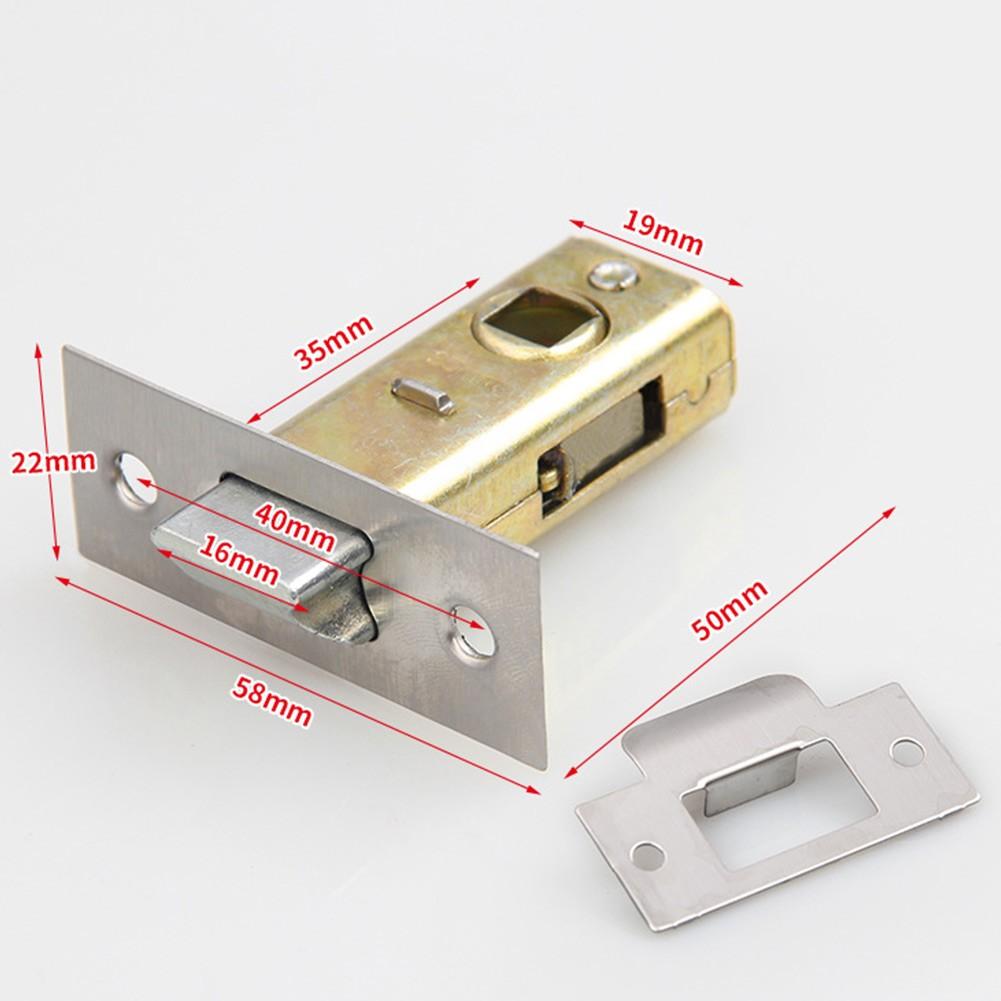 

Дверные замки Трубчатая защелка для улучшения дома для использования с неподрессоренной дверной мебелью 35mm