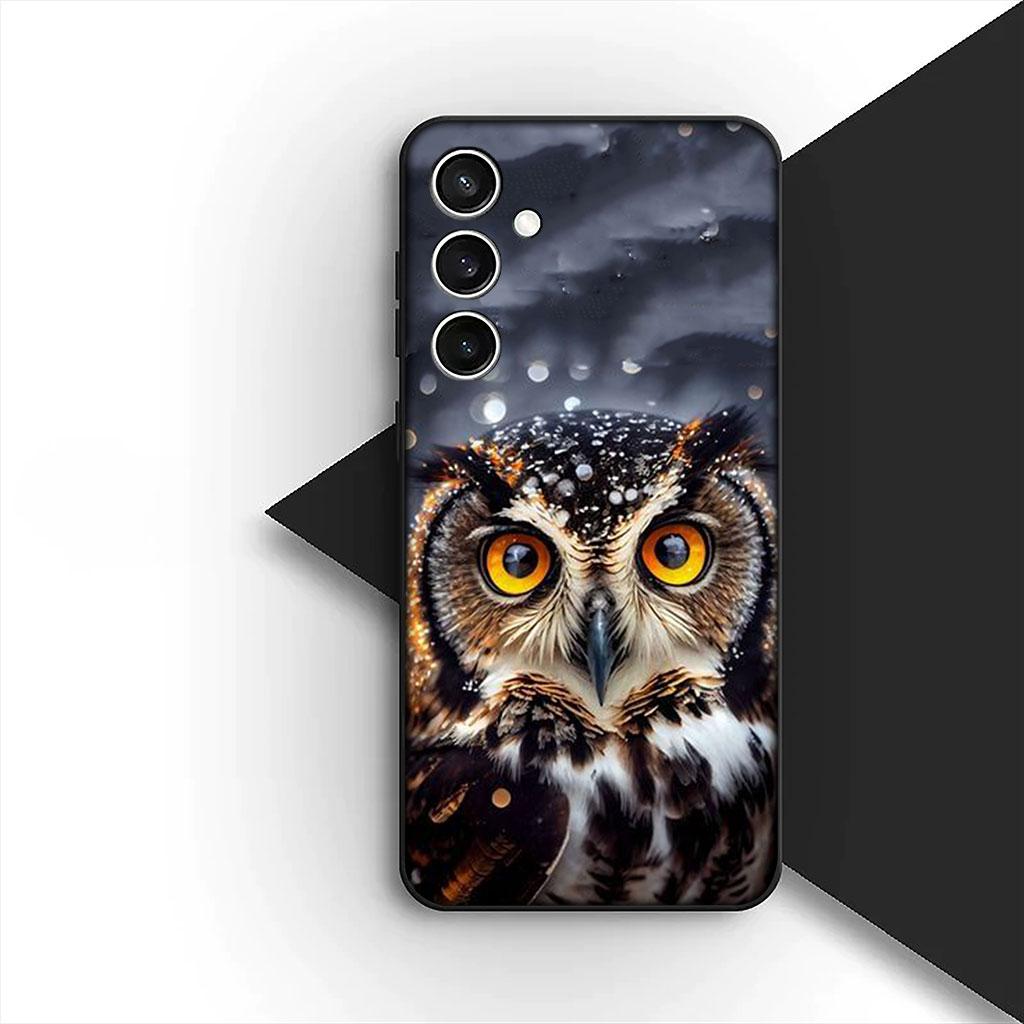 Casing Phone Cover for Xiaomi Redmi Note 12 11 10 A3 Pro 10A 10C 12C Note12 5G 4G Case  Bird Owl Animal