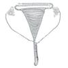 Neue Produkte, Europäische Und Amerikanische Mode Und Sexy Strass-Slips, Bikini-Körperkette, Nachtclub-Königin Strass-Tanga.