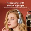New Original LE600 Head Mounted Wireless Earphones 6.0 Bluetooth Headphone HIFI Stereo Game Music Noise Cancelling Sport Retro Style Earbuds