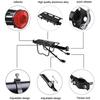 Enkrio Bicycle Carrier, Lightweight, Extendable Rear Carrier, 50kg Load Capacity, Retrofit Luggage Rack, Easy Installation, Includes Reflector