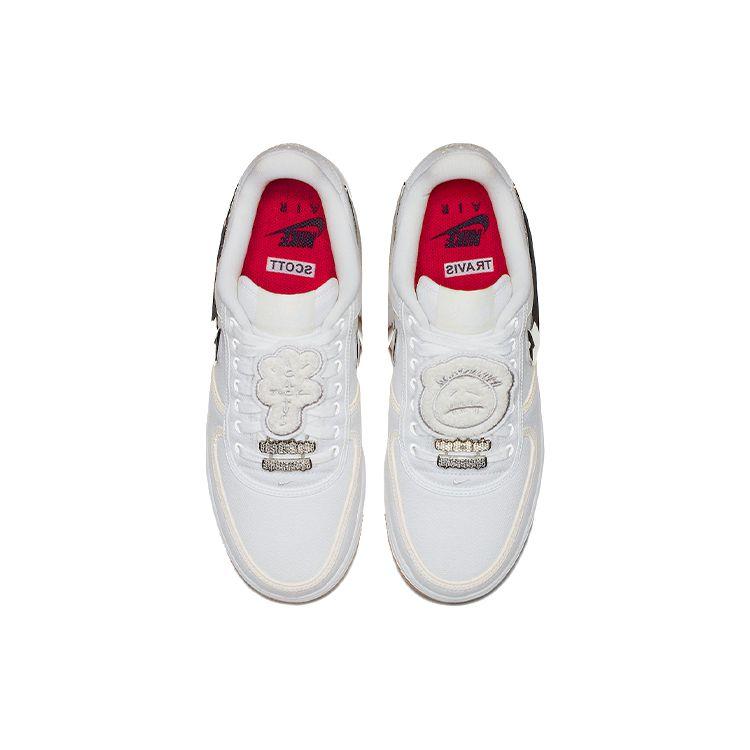 Travis Scott X Nike Air Force 1 Travis Scott Unisex Sneakers White White-White AQ4211-100