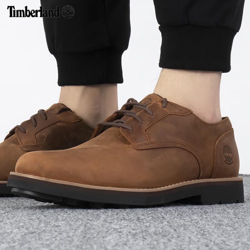 Мужские кожаные туфли Timberland в стиле business casual 9