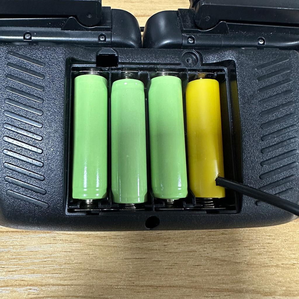 6V LR6 AA Dummy Battery AA Battery Eliminators Cable with Switches Replace 4Pcs 1.5V AA Batteries for LED Light