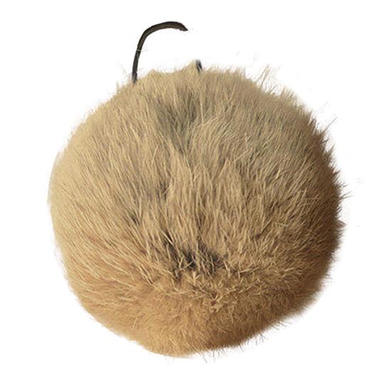 

Cat Toy Imitation Rabbit Fur Scent Indoor Exercise Ball with Catnip Play Washable Faux Fur Catnip