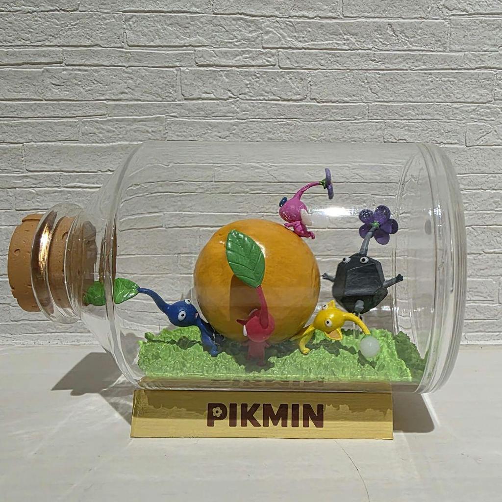 [USED] Pikmin Terrarium Collection, Complete Set of 6 Types, Used