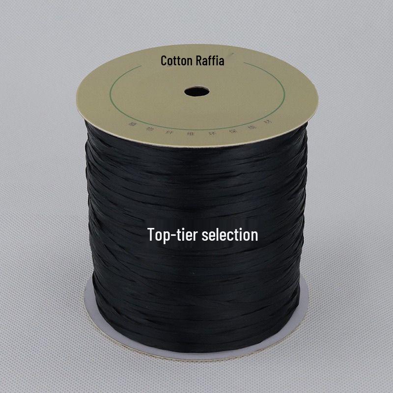 250m Bast Baumwollstroh Rolle für DIY: Handgefertigte Hüte & Taschen, Kostenloser Versand