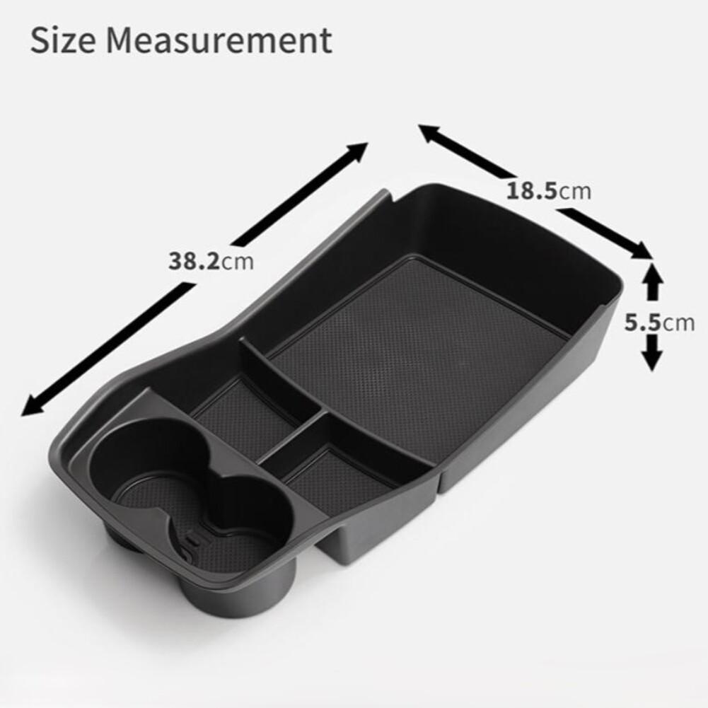 For Kia For EV9 2026 Center Console Bottom Storage Organizer Tray Designed to Optimize Space for Everyday Car Use
